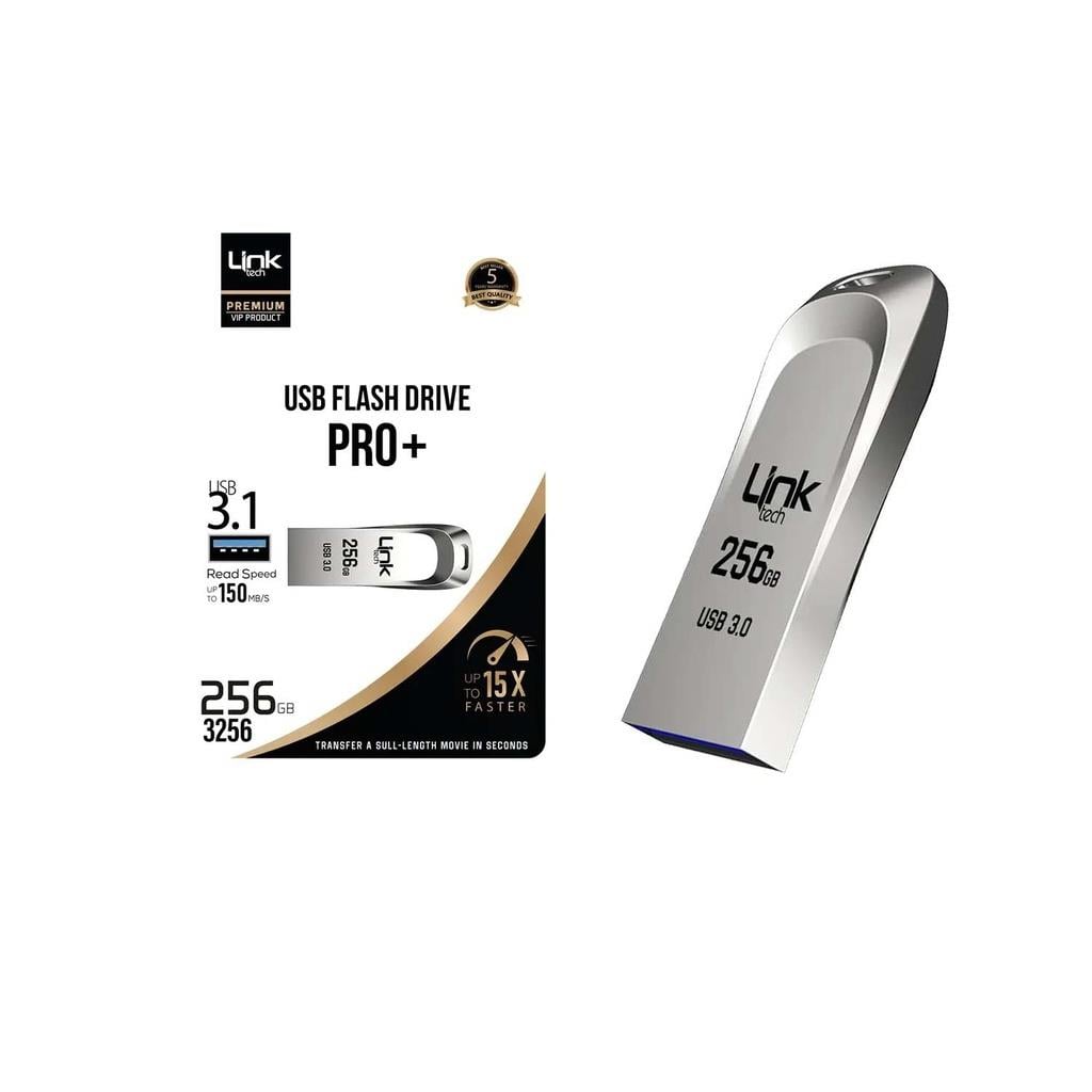 LinkTech 3256 Premium Pro Plus 150MS/ s USB 3.1 USB 256GB Flash Bellek