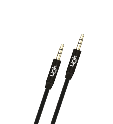 LinkTech A585 100cm Silikon 3.5mm AUX Kablo