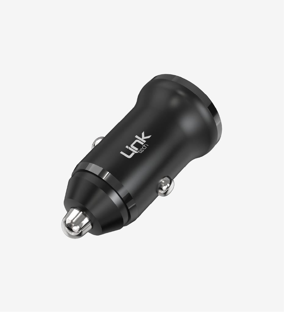 LinkTech C482 ECO Çevre Dostu Lightning Kablolu 12W Araç Şarj Aleti 