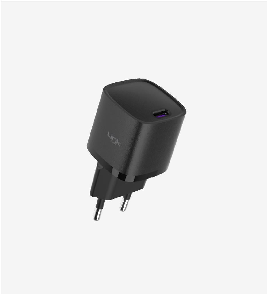 LinkTech G843 Premium Mini 25W USB-C Süper SI Şarj Adaptörü