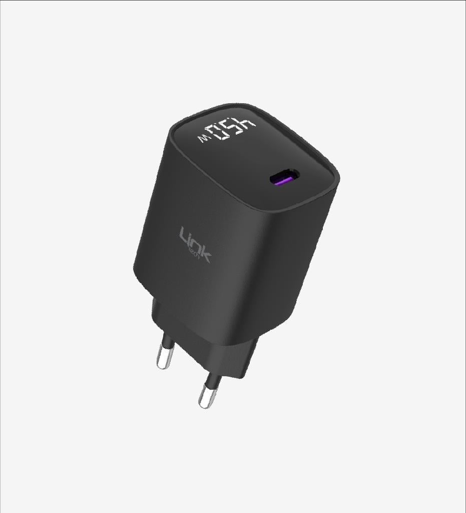 LinkTech G851 Premium Mini 45W USB-C Süper SI Şarj Adaptörü