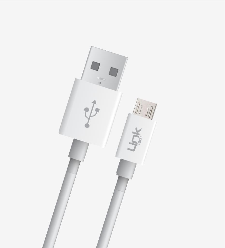 LinkTech K558 Strong 1m 2.4A Micro USB Şarj Kablosu Siyah