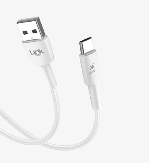 LinkTech K602 Soft & Fast 1m 3A USB-C Şarj Kablosu