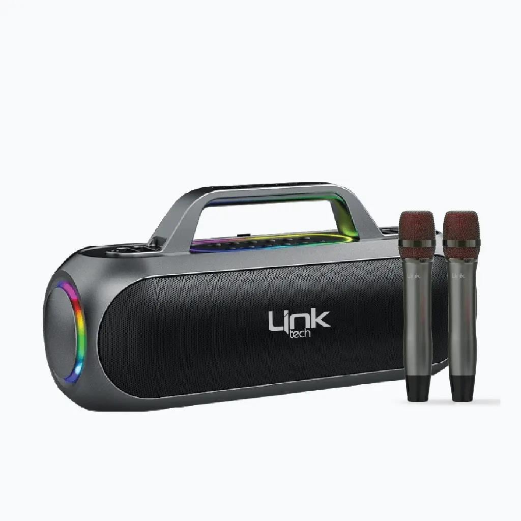 Linktech M420 Premium Extra Bass Çift Mikrofonlu Kablosuz Hoparlör