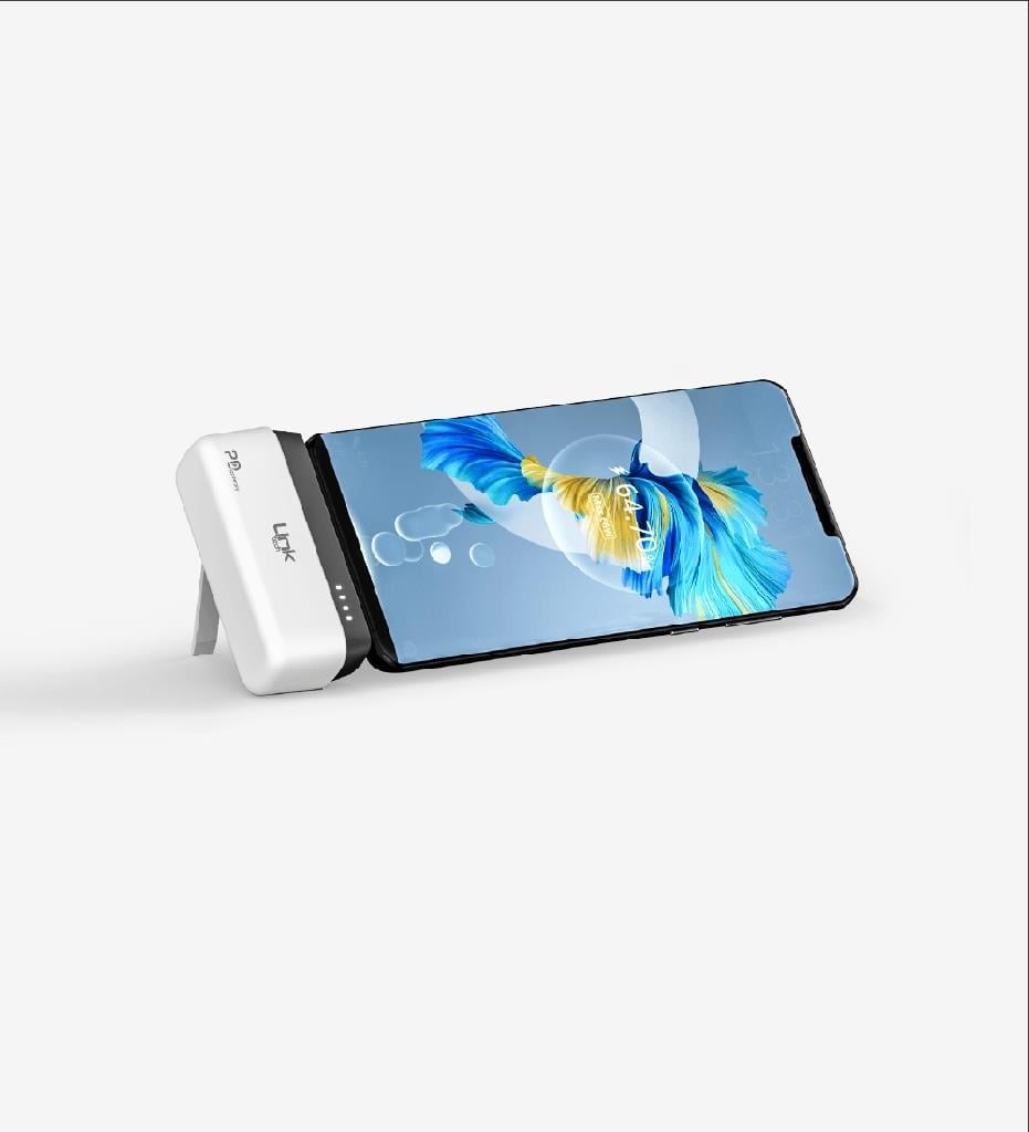 LinkTech ML05 Strong PD Hızlı Şarj Lightning Çıkışlı 5.000 mAh Mini Cep Powerbank Beyaz