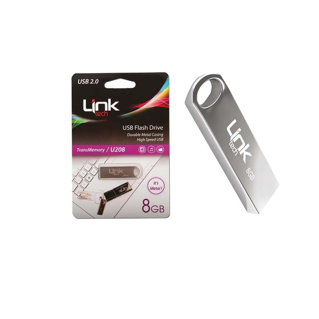 LinkTech U208 Ultra Metal 25mb/s 8GB USB Flash Bellek