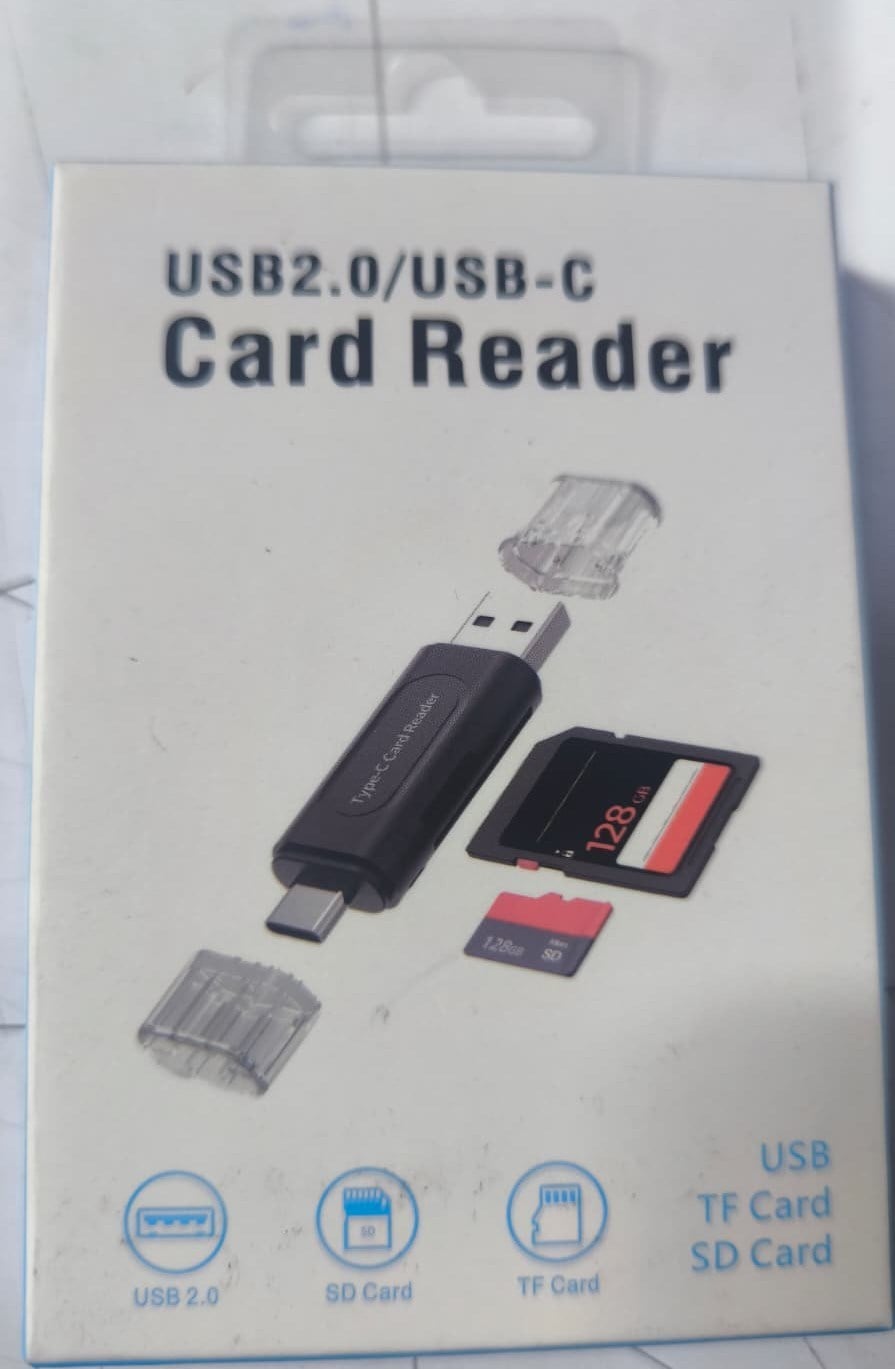 MiniHub 2in1 Kart Okuyucu Adaptör