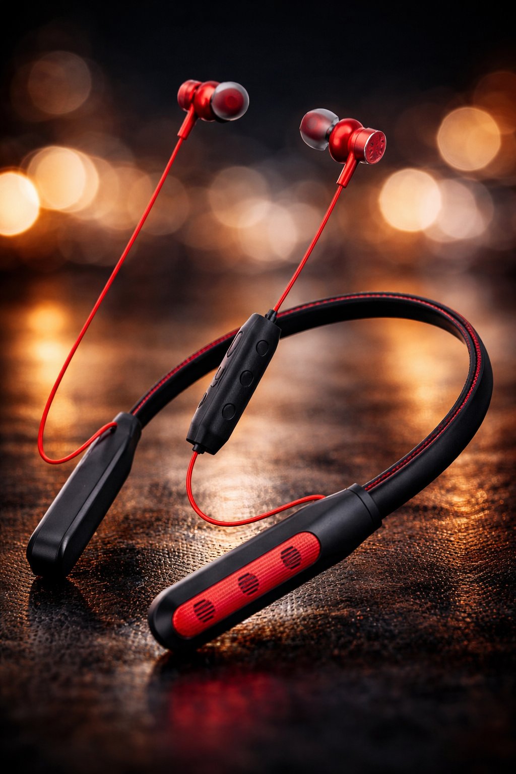 Phixi Force BL730R Kırmızı Boyundan Askılı Bluetooth Kulaklık