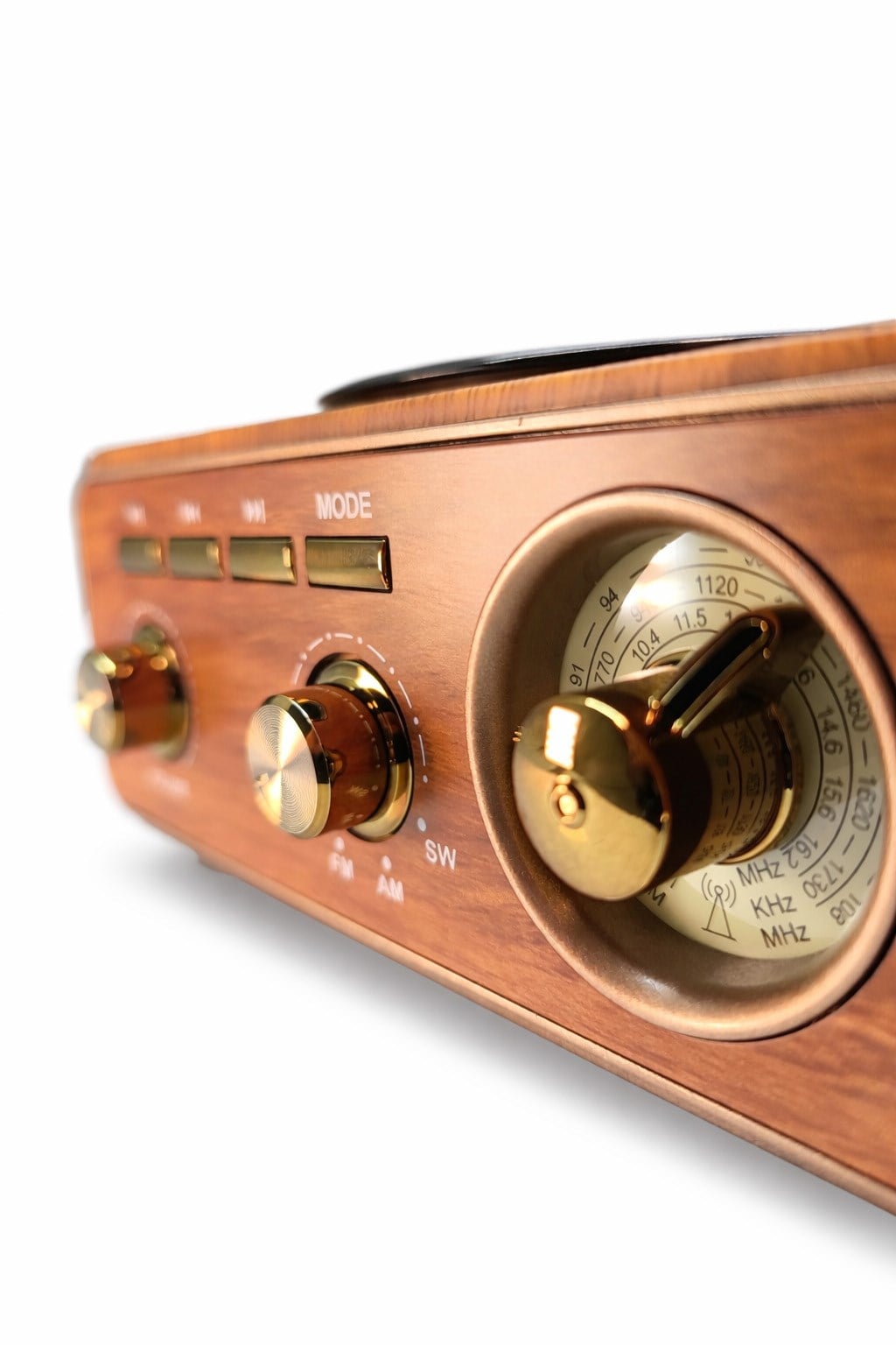 Plak Görünümlü Nostaljik Radyo 