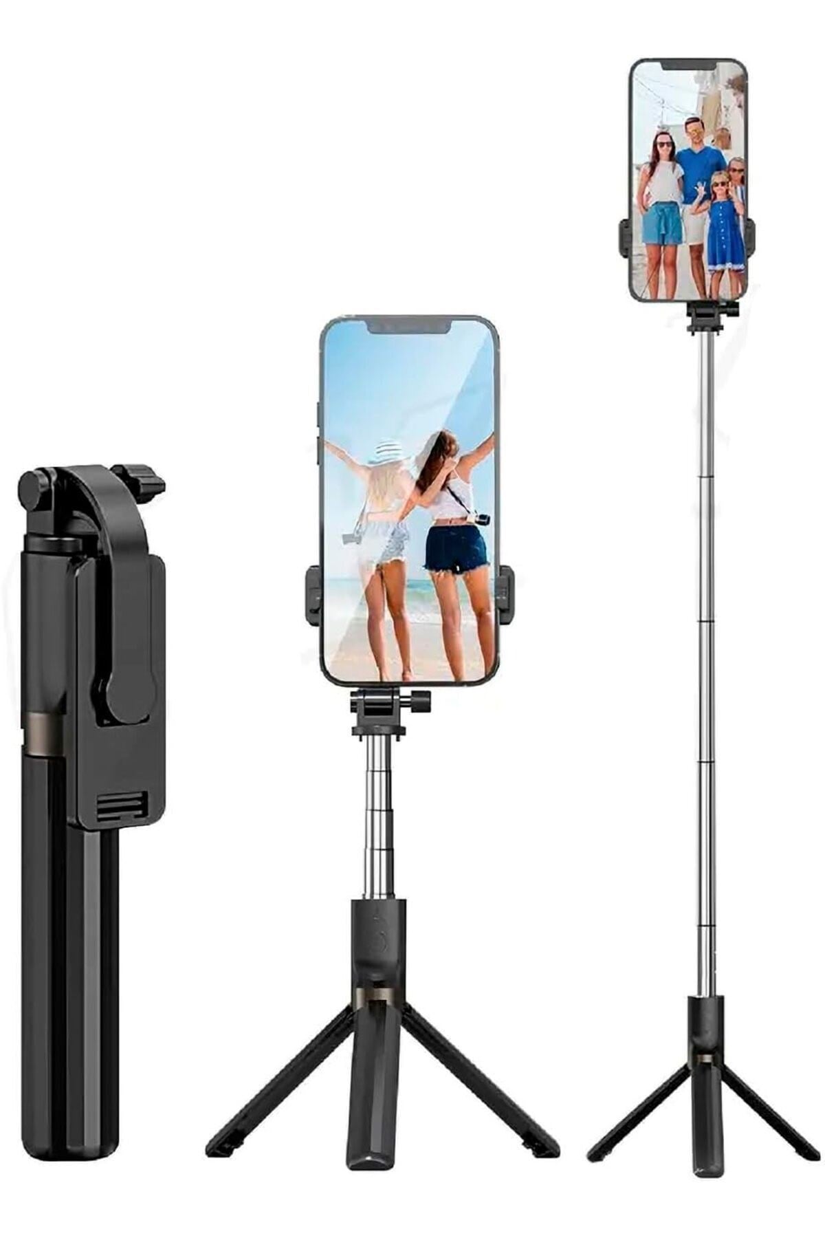 Profesyonel Çekim Artık Cebinde! 360° Döner Katlanabilir Tripod (G5)