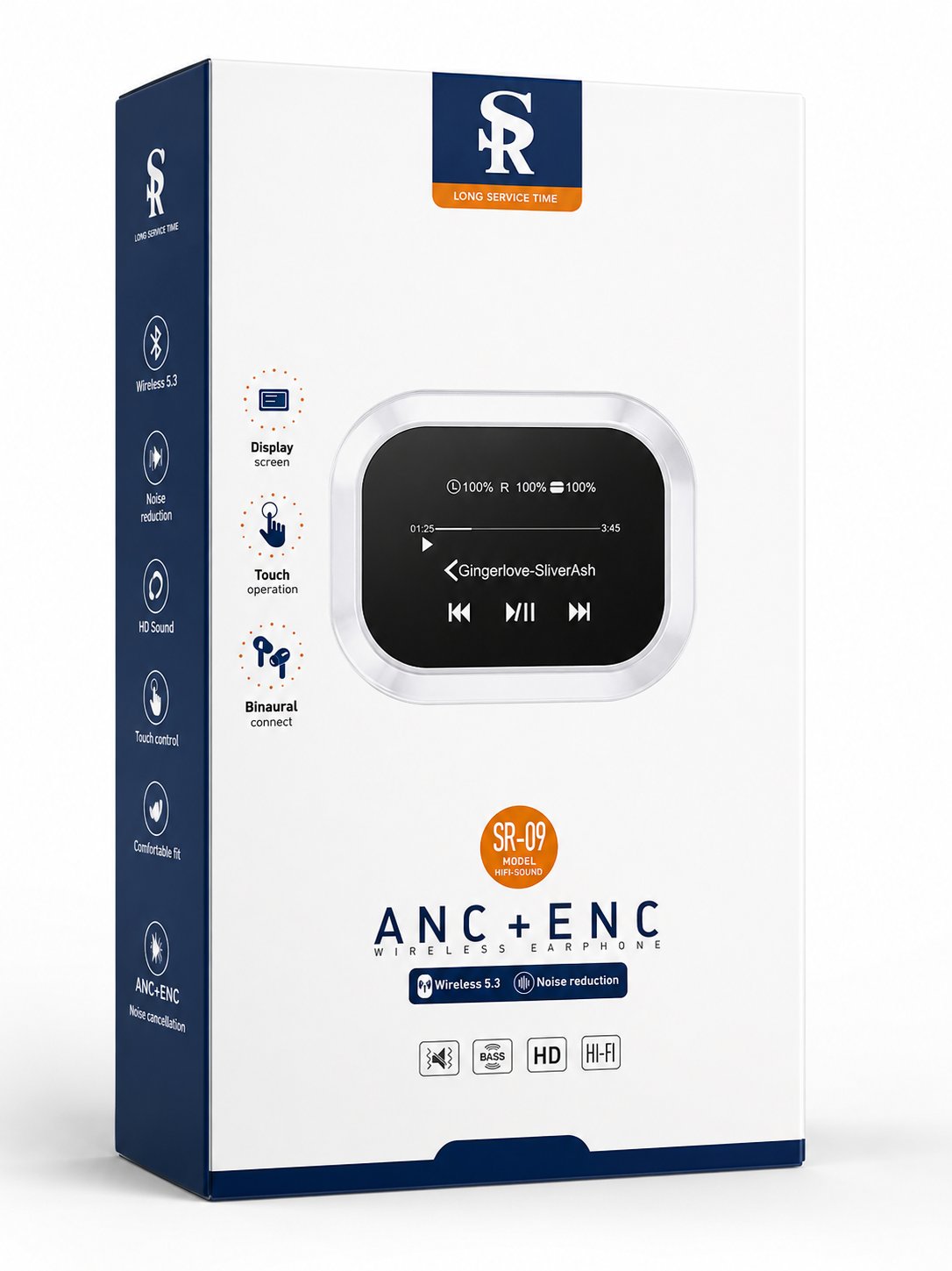 SR-09 TouchScreen ANC Pro Kulaklık