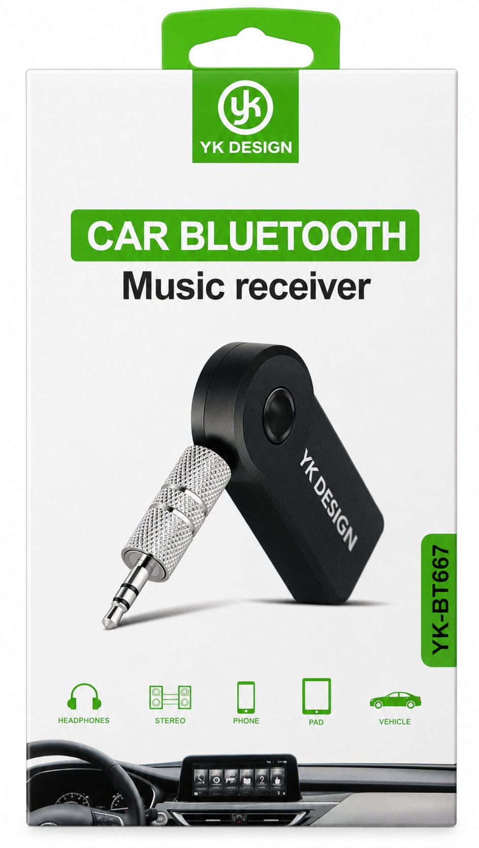 Tak-Çalıştır Araç Bluetooth Müzik Receiver