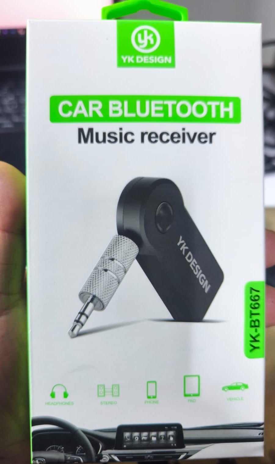 Tak-Çalıştır Araç Bluetooth Müzik Receiver