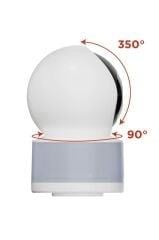 Torima CMR-31 Beyaz Full Hd Led Aydınlatmalı Wifi Smart Ip Güvenlik Kamerası