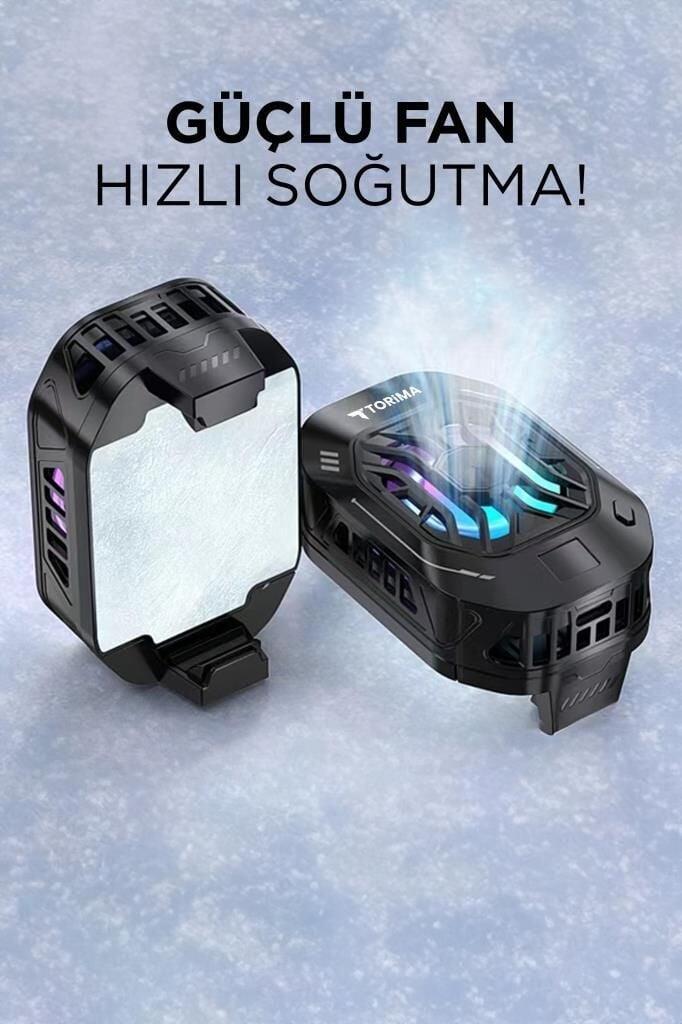 Torima F-25 Kablolu Cep Telefonu Soğutma Fanı Gamer Oyuncu Radyatör Soğutucu