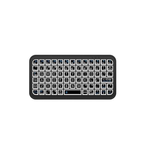Torima M7 Siyah Kablosuz Rgb Işıklı Bluetooth Mini Klavye