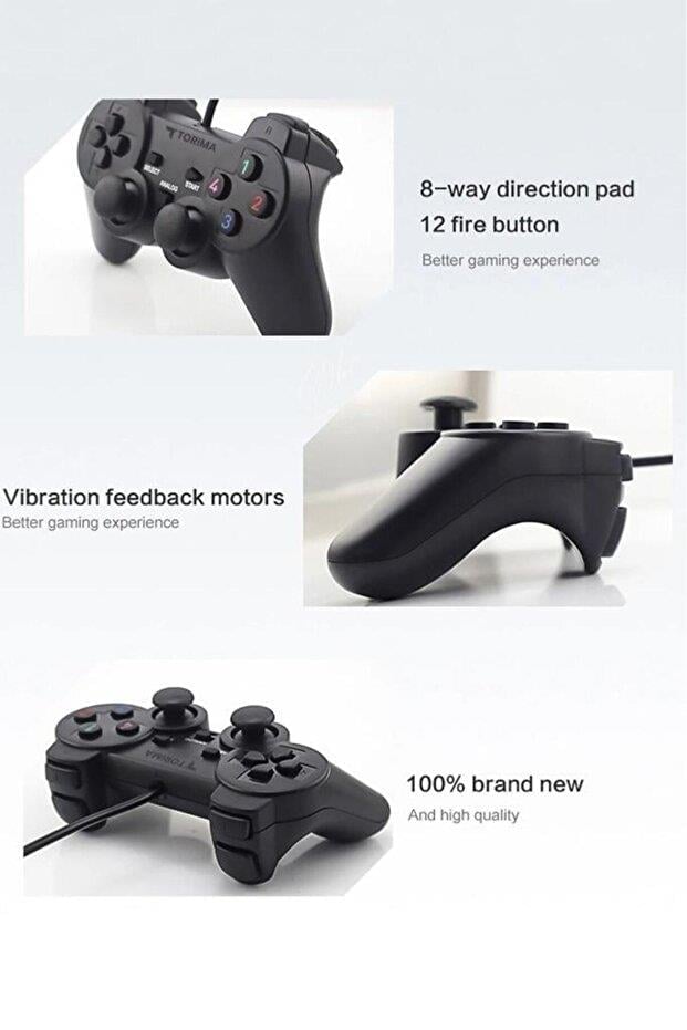Torima P2 Analog Usb Joystick Pc Oyun Kolu Gamepad Konsol
