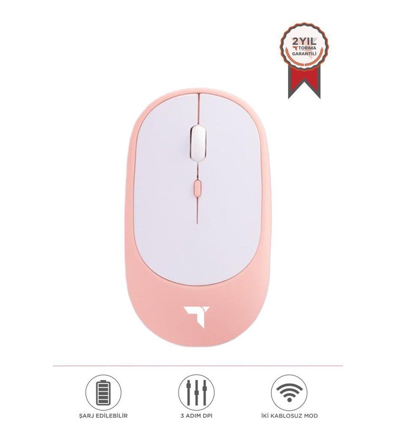 Torima TM-16 Kablosuz Çift Modlu Sessiz Mouse Fare