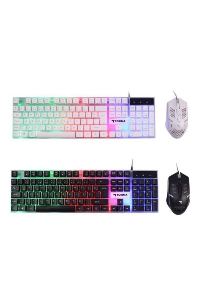 Torima TMK-03 Gaming Rgb Işıklı Kablolu Q Klavye Ve Mouse Seti 