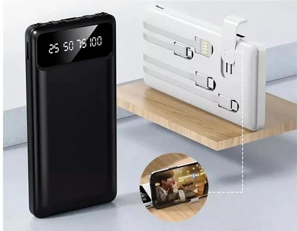 Torima TRM-1011 4 Çıkışlı 10.000 Mah Powerbank Beyaz