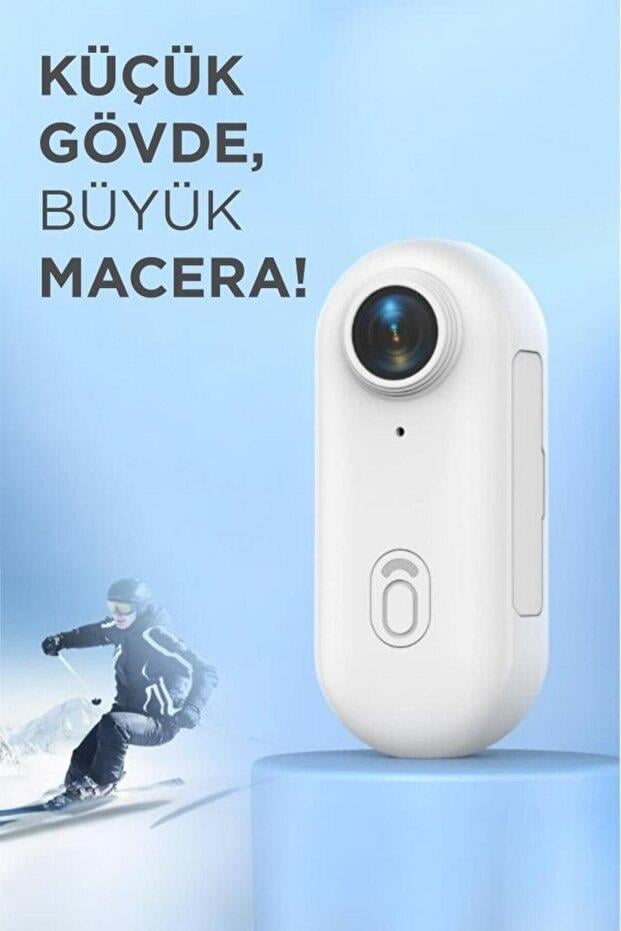 Torima TRM-CMR34 Giyilebilir Aksiyon Kamerası Beyaz