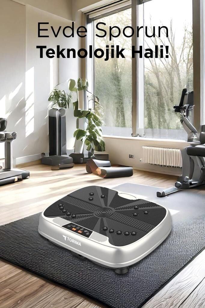 Torima VEP-1000 Yüksek Titreşimli Programlı Kumandalı Egzersiz Aleti ve Kondisyon Aleti