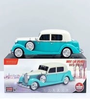 WS-1934 Nostaljik Araba Görünümlü Bluetooth,Hafıza Kartı,Usb Bellek,Aux Ve Radyo Destekli Hoparlör (TURKUAZ)