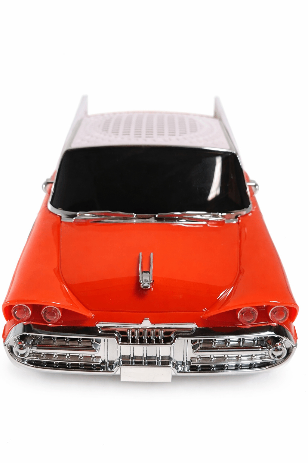 WS-1965 Nostaljik Araba Görünümlü Bluetooth,Hafıza Kartı,Usb Bellek,Aux Ve Radyo Destekli Hoparlör (Orange)