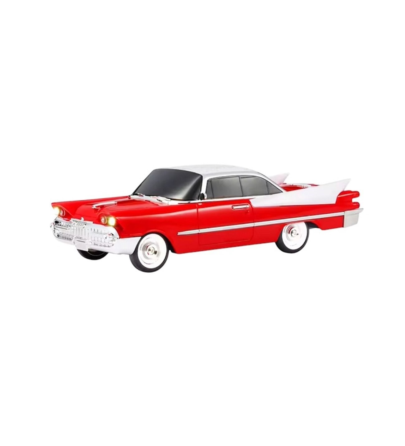 WS-1965 Nostaljik Araba Görünümlü Bluetooth,Hafıza Kartı,Usb Bellek,Aux Ve Radyo Destekli Hoparlör (Kırmızı)