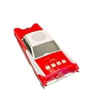WS-1965 Nostaljik Araba Görünümlü Bluetooth,Hafıza Kartı,Usb Bellek,Aux Ve Radyo Destekli Hoparlör (Kırmızı)