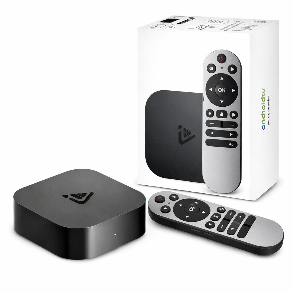 Zoku 4K Android TV Box Akıllı TV Kutusu Sesli Kumandalı WiFi Medya Oynatıcı