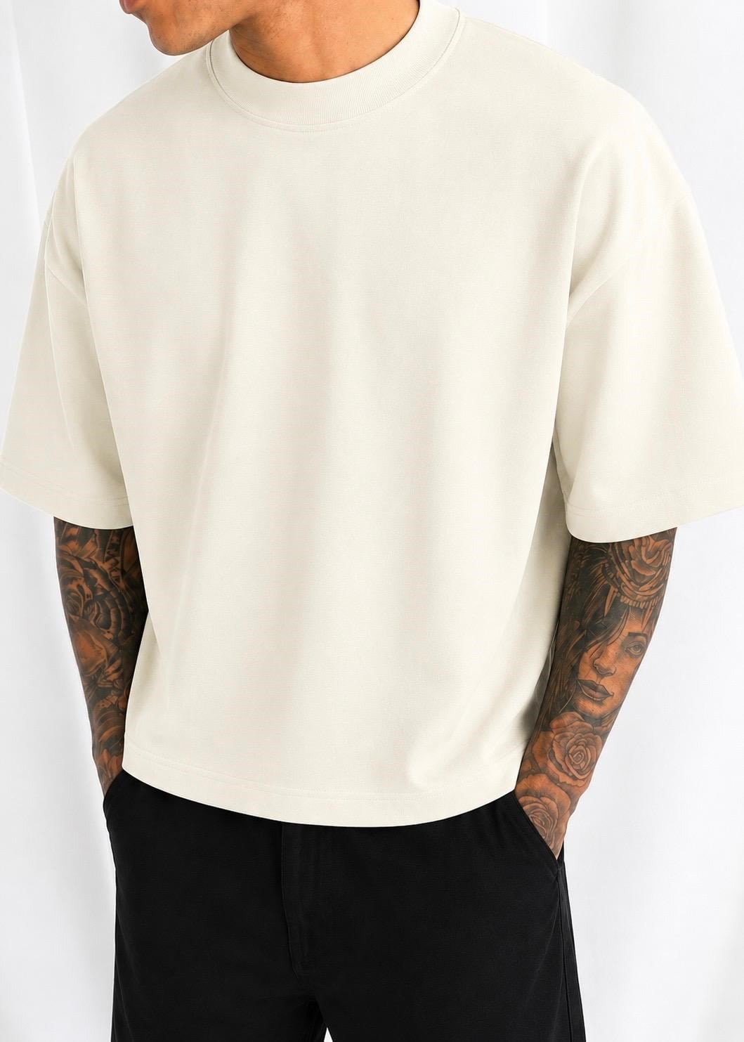 BOXY FIT / Kırık Beyaz - BXF01
