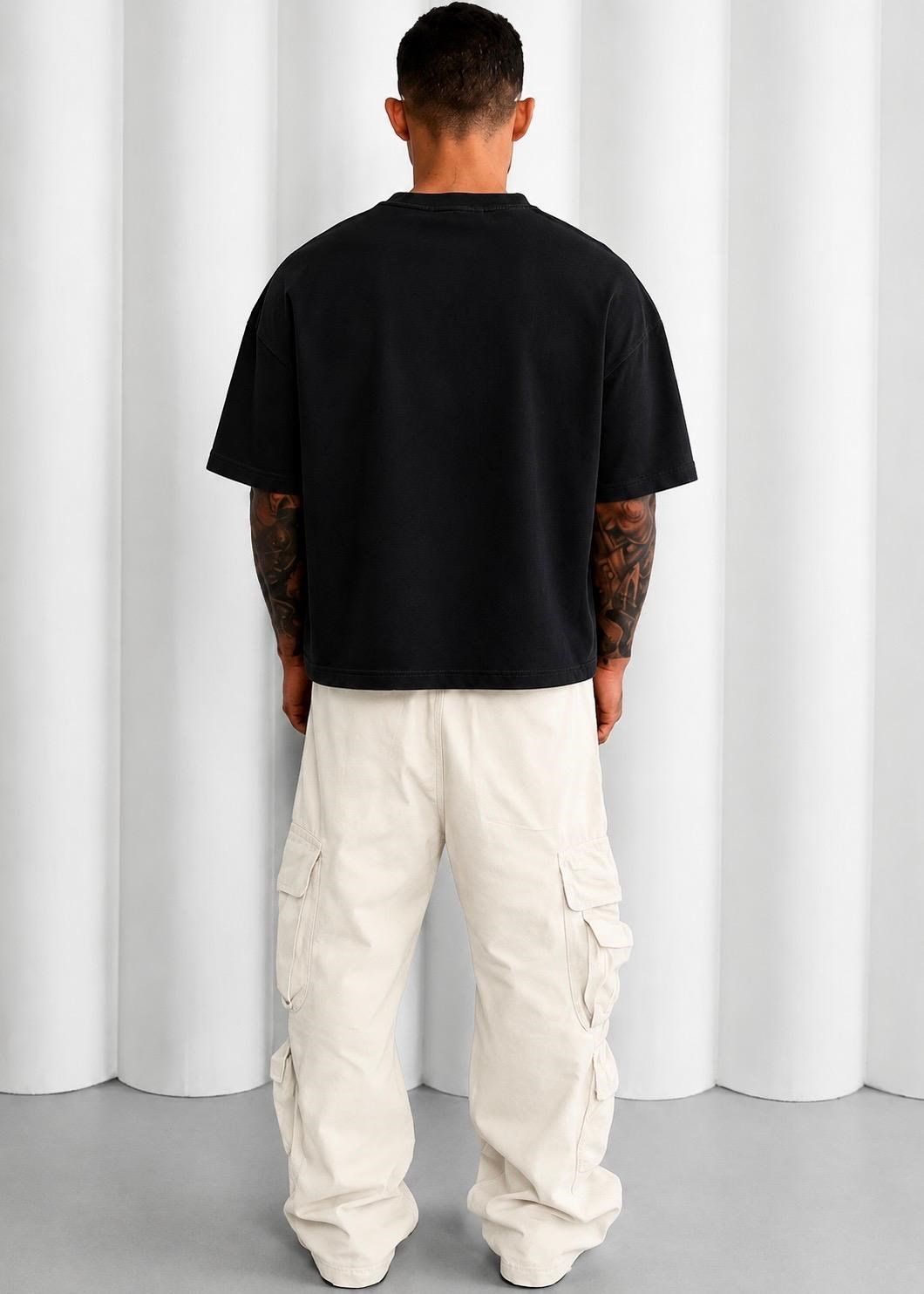 BOXY FIT / Siyah - BXF01