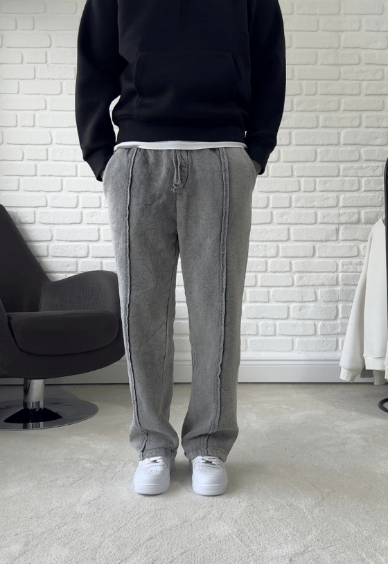 Premium Kalite Oversize Yıkamalı Eşofman Altı