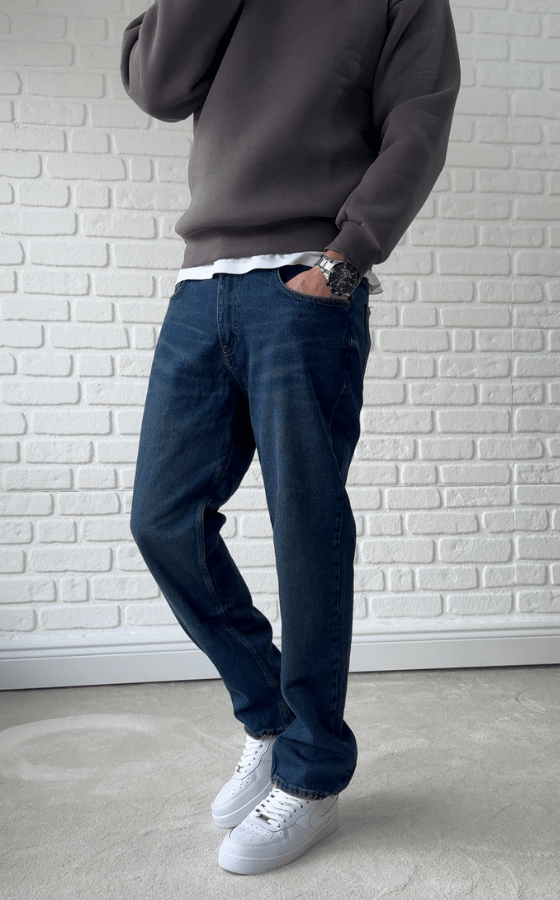 Premium Kalite Regular Jean MAVİ-RGT01
