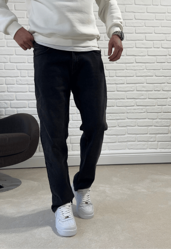 Premium Kalite Regular Jean SİYAH/RGT01