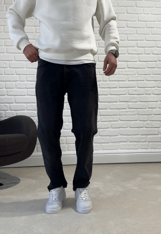 Premium Kalite Regular Jean SİYAH/RGT01