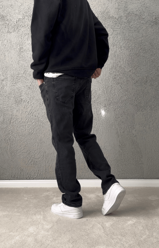 Premium Kalite Regular Jean SİYAH/RGT03