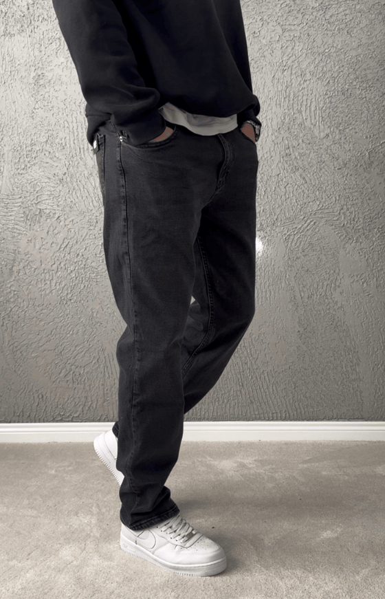 Premium Kalite Regular Jean SİYAH/RGT03