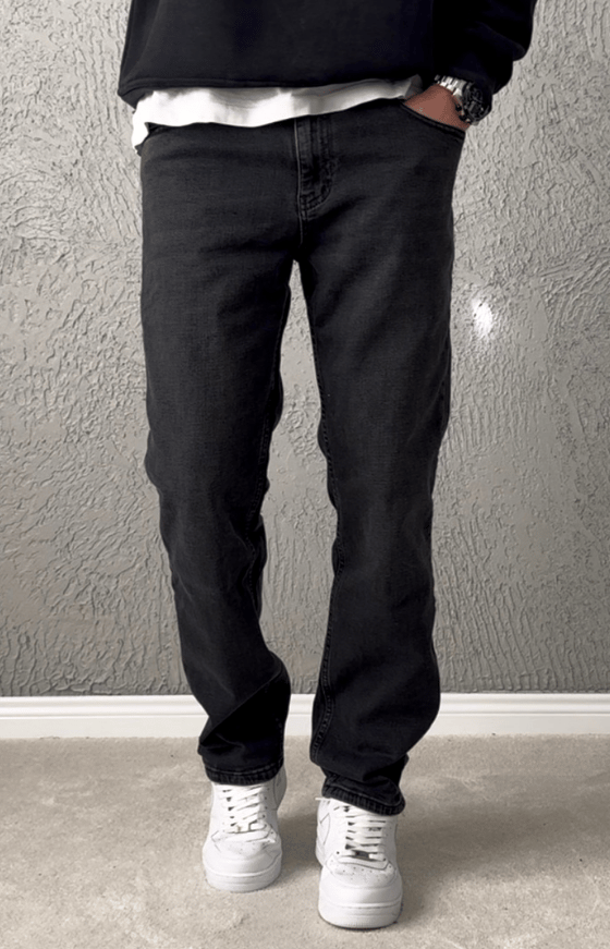 Premium Kalite Regular Jean SİYAH/RGT03