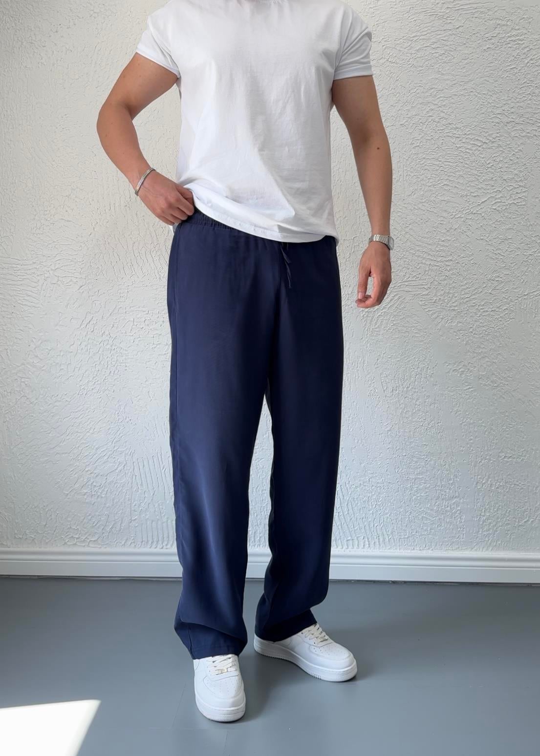 Yüksek Kalite Modal Kumaş Baggy Pantolon / SİTAH- MDL04