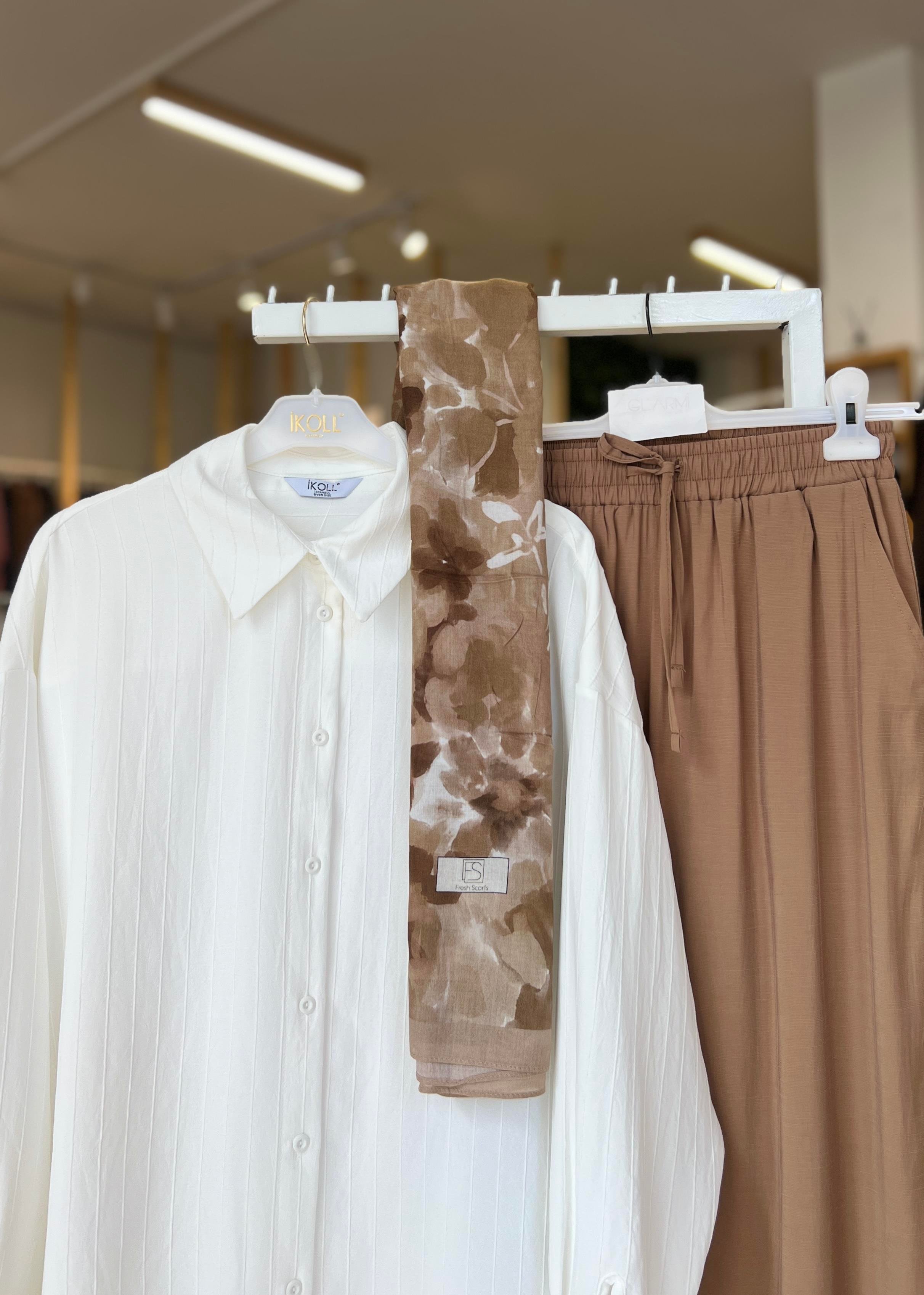  ÇİZGİLİ BASİC  GÖMLEK 