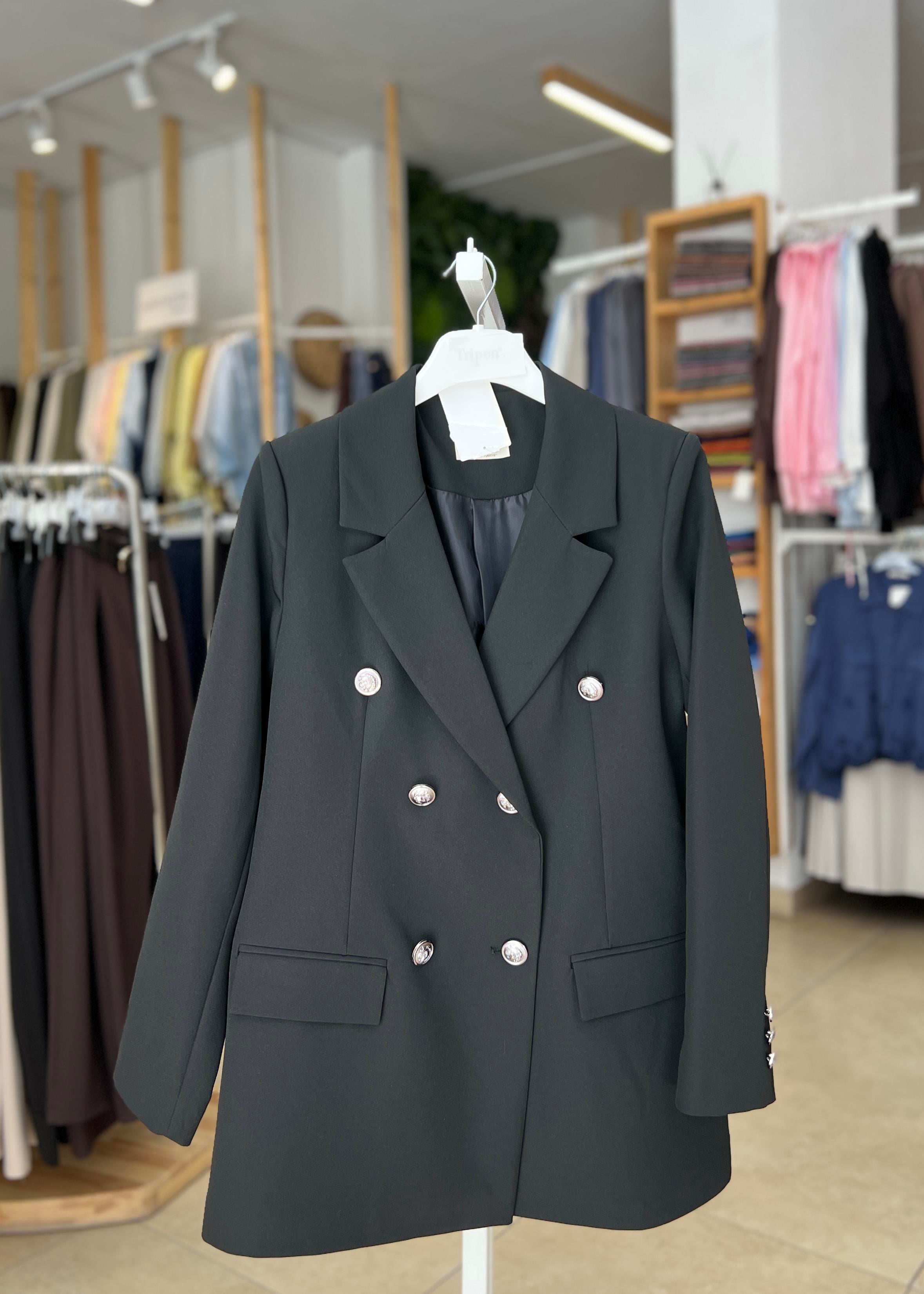  KOLU DÜĞME DETAYLI BLAZER CEKET