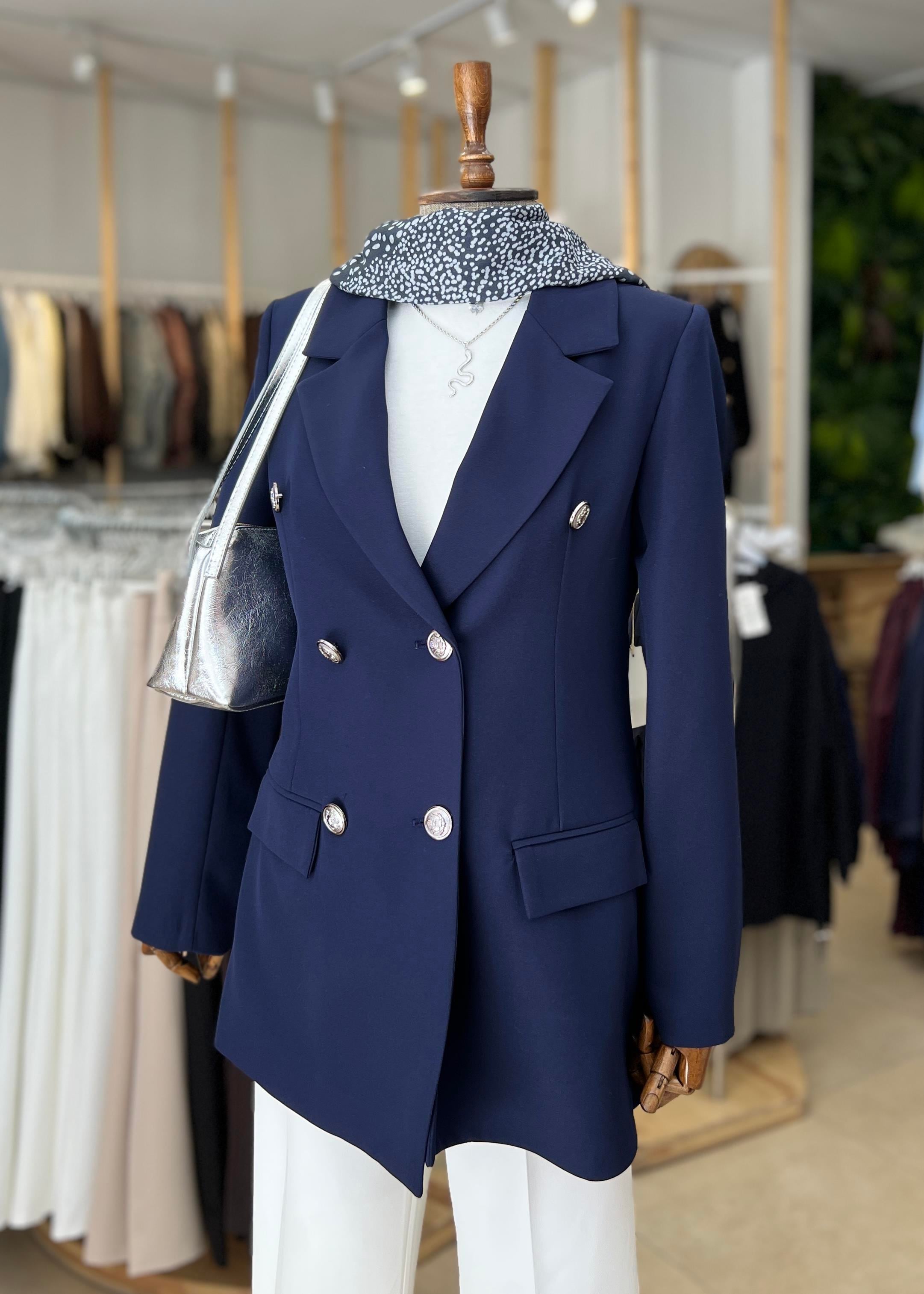  KOLU DÜĞME DETAYLI BLAZER CEKET