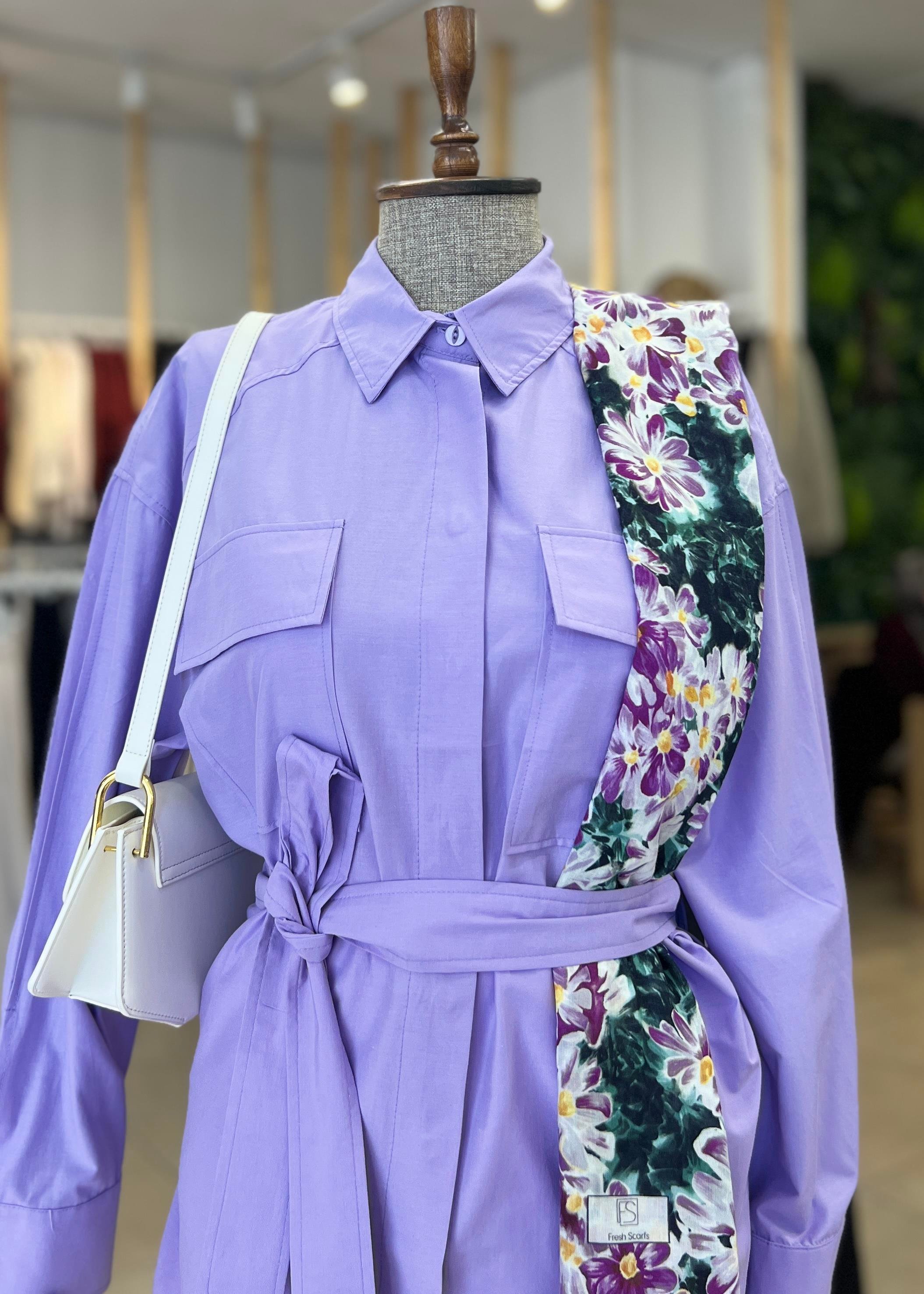 CEPLİ POPLİN GÖMLEK