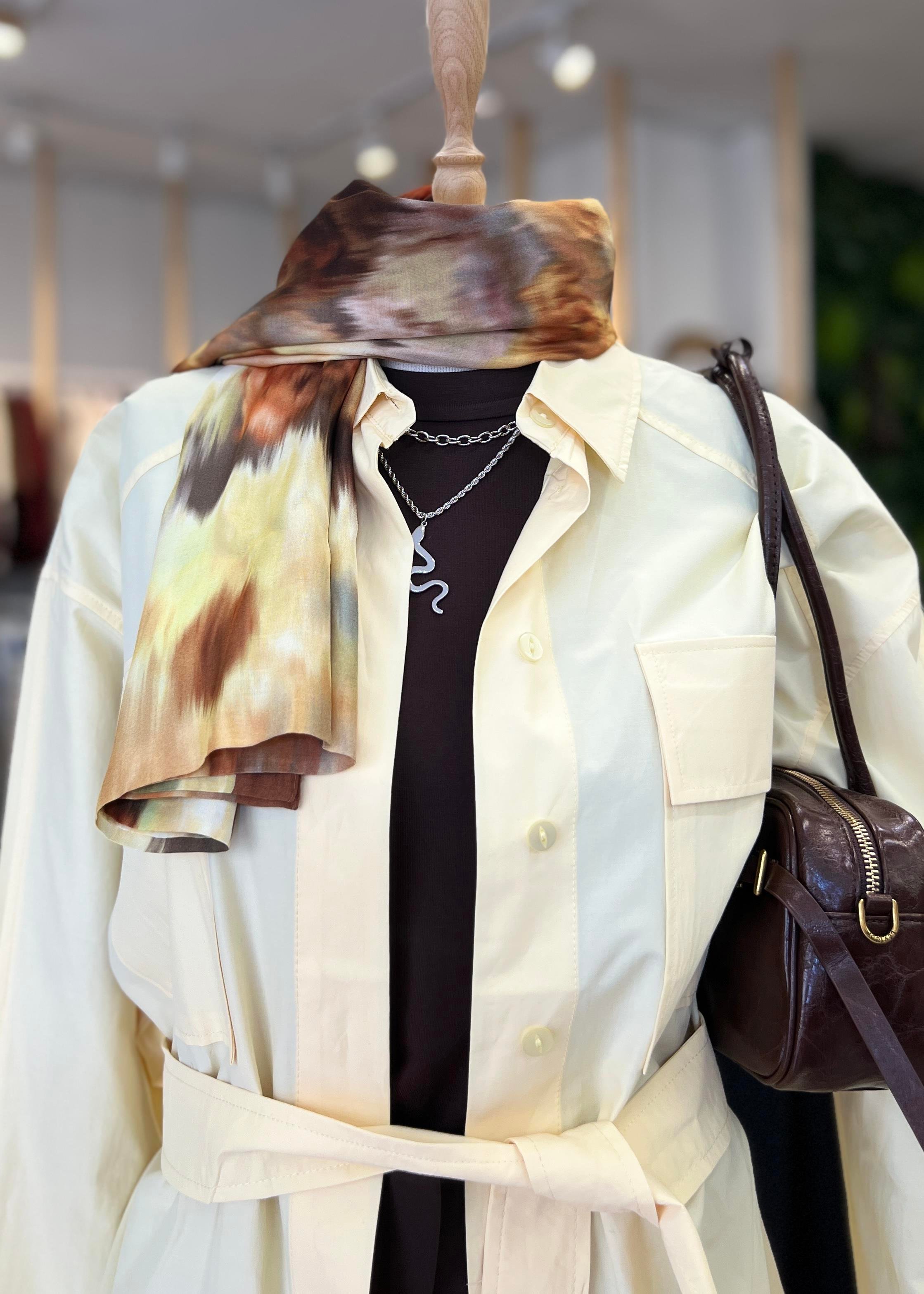 CEPLİ POPLİN GÖMLEK