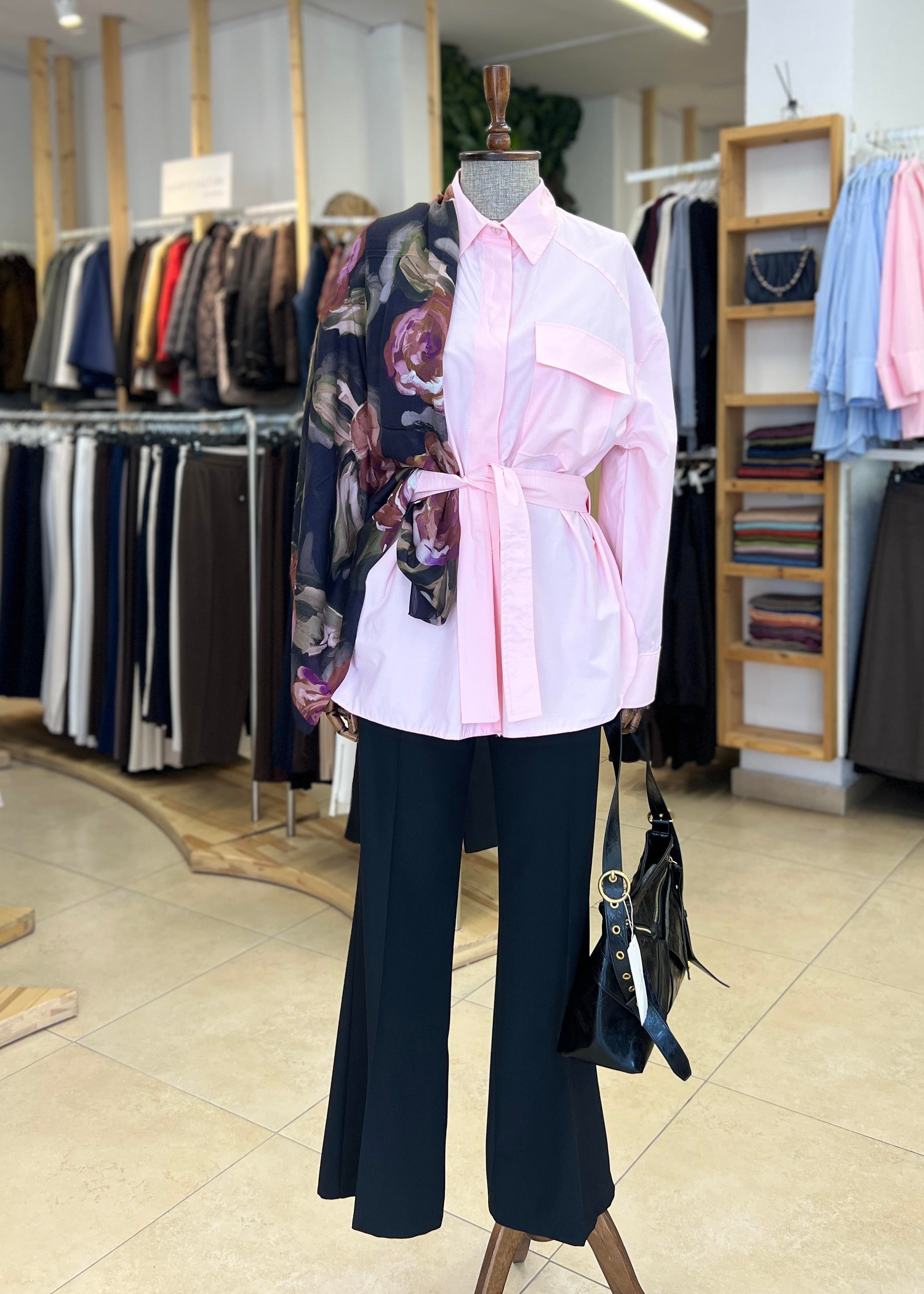 CEPLİ POPLİN GÖMLEK