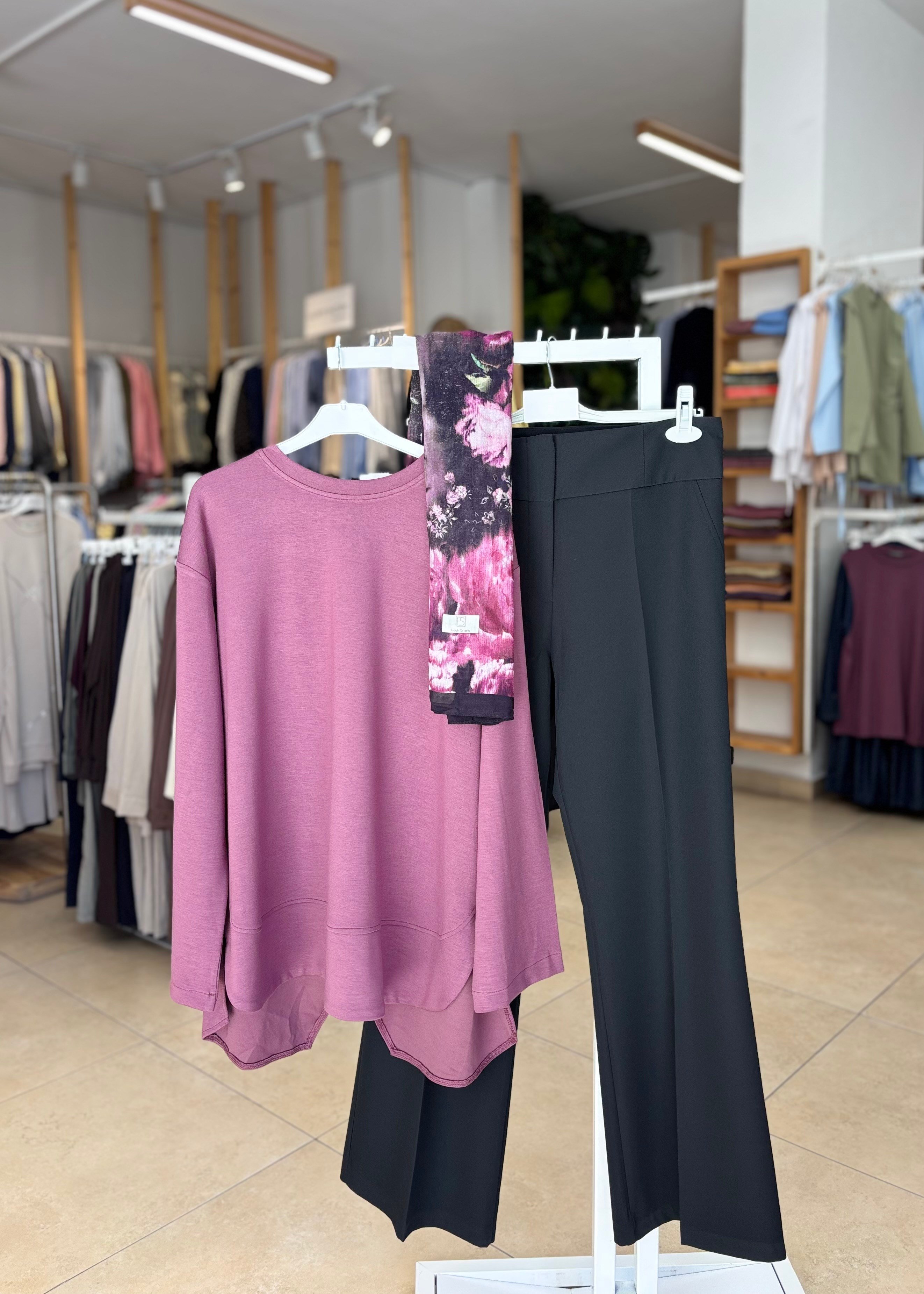 ÇIT ÇIT DETAYLI SWEAT