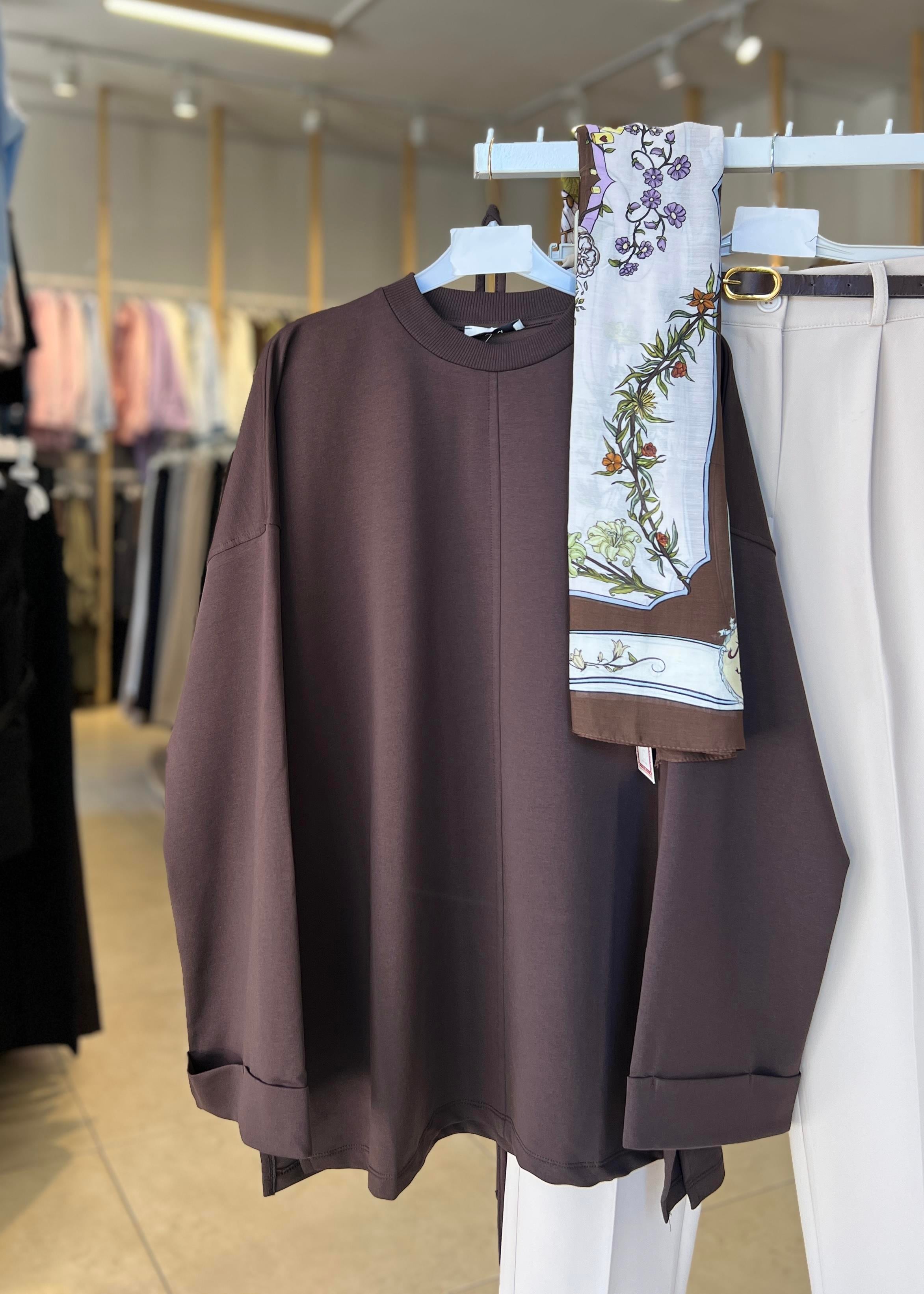 DİKİŞ DETAYLI SWEAT