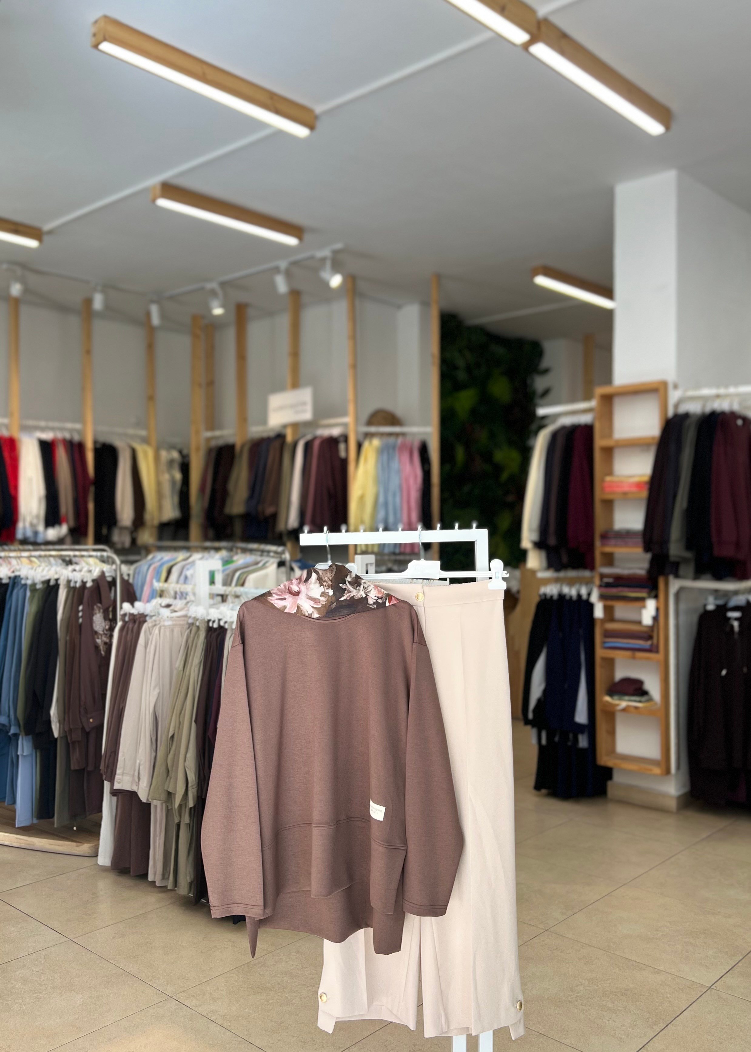 ETİKET DETAYLI  SWEATSHİRT